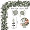 2 Packs 6FT Artificial Eucalyptus Greenery Garland (Grey Green)
